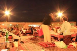 bbq dinner desert safari