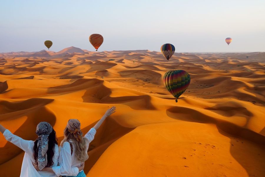 hot air balloon
