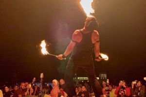 fire show dubai
